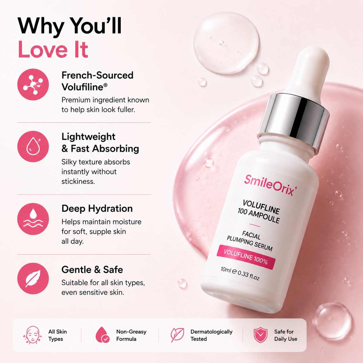 SmileOrix Volufiline 100 Ampoule (10ml)