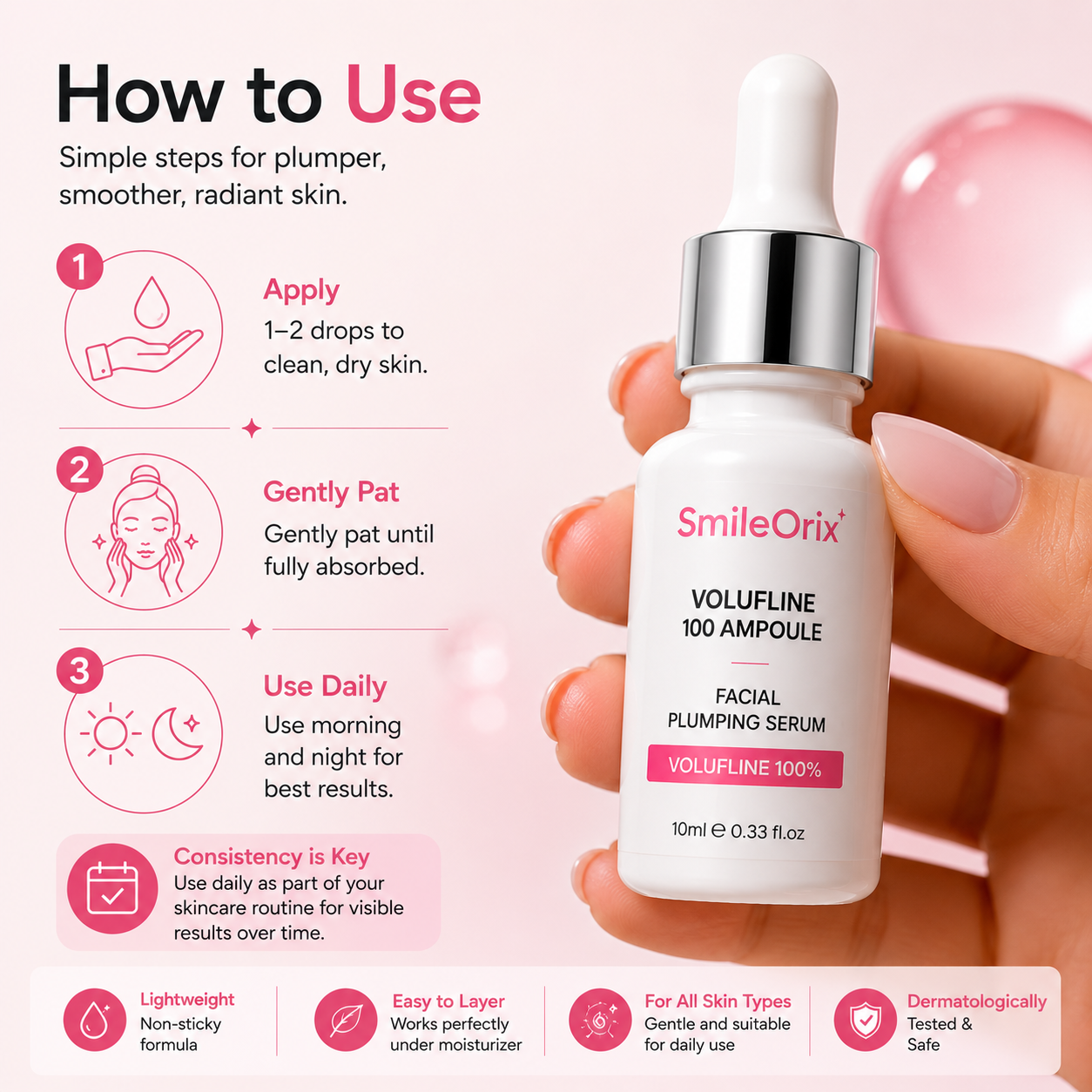 SmileOrix Volufiline 100 Ampoule (10ml)